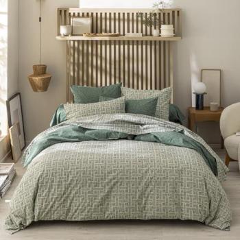 GABRIEL Couette Bamboo Vert, Taille 140x200 cm