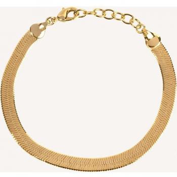 Pulsera Vidal & Vidal Essentials oro 18Kt plana ancha