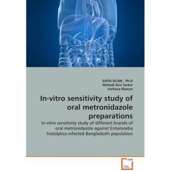 In-vitro sensitivity study of oral metronidazole preparations