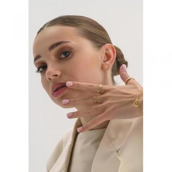 14K Gold Twist Stackable Ring