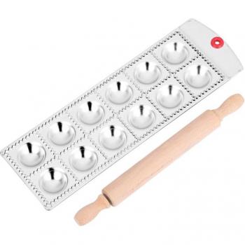 Ravioli Mold with 18 Holes and Dumpling Maker