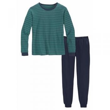 Kinder Pyjama LE JOGGER, Größe 134-140, grün