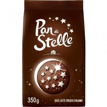 Pan di Stelle Biscotti Frollini con Cacao e Latte Fresco Italiano 350 g