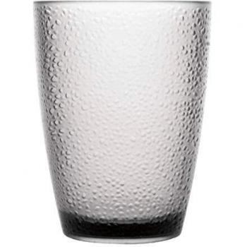 Olympia Kristallon 275ml Clear Pebbled Tumblers (6-Pack)