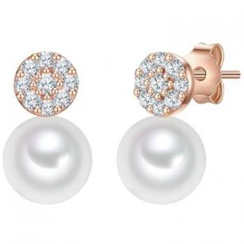 Valero Pearls Orecchini Oro Rosé