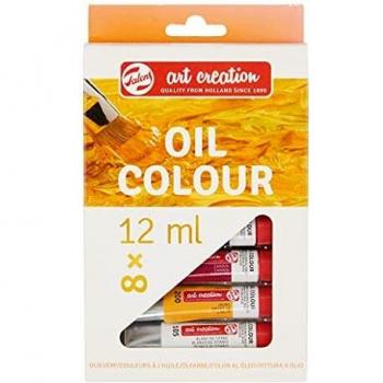 Talens Art Creation Ölfarben Set 8 Tuben 12 ml