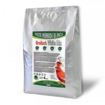 Pasta de Cría Mórbida WHITE MIX ORNILUCK 4 Kg para Pájaros