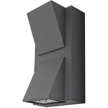 Lampada da parete LED 6W freddo per esterni IP54 Matel