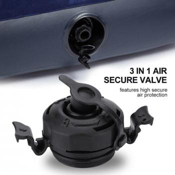 Intex 3-in-1 Air Valve Cap for Inflatable Mattress Black