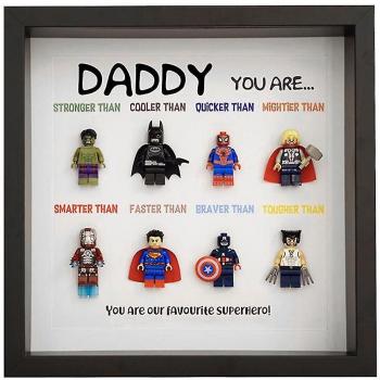 Cadre Décoratif Super-Héros 8 Personnes