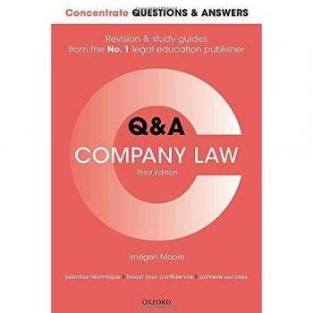 Concentrate Questions and Answers Company Law: Law Q&A Revision and Study Guide