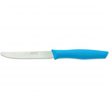 Arcos Nova 188823 Stainless Cutting Knife for Tables, 11 cm Blue Lame with Safety Cover