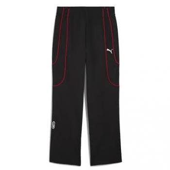 PUMA Relaxed Tech Pantaloni per Uomo – Nero Rosso