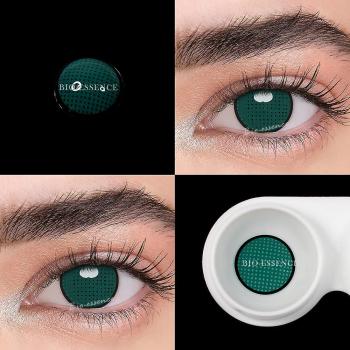 Lentilles de Contact Green Mesh – Halloween Series