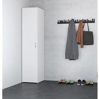 White Space Wardrobe with One Door
