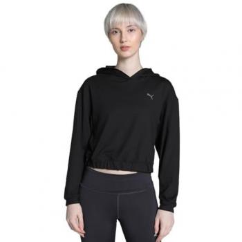 PUMA Damen Yoga Hoodie Studio Foundations schwarz | M