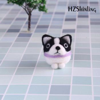 Muñeca de fieltro Husky DIY