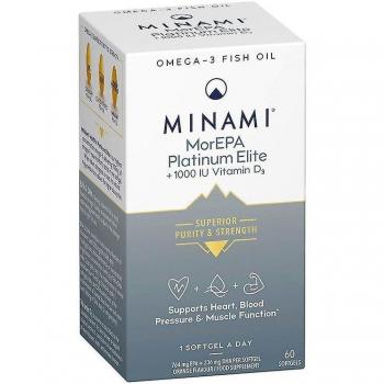 Minami MorEPA Platinum 30 cápsulas de ômega 3