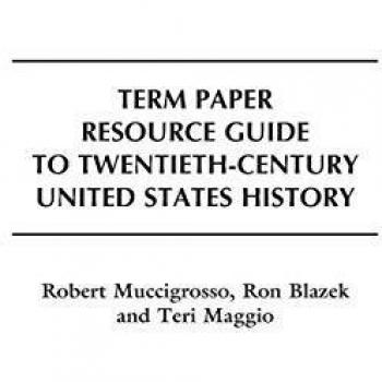 Term Paper Resource Guide to Twentieth-Century United States History (Term Paper Resource Guides)