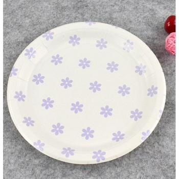 100 Count Eco-Friendly Disposable Cake and Snack Plates