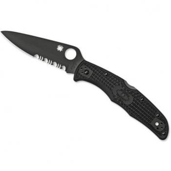 Spyderco Endura 4 Partially Serrated Folding Knife