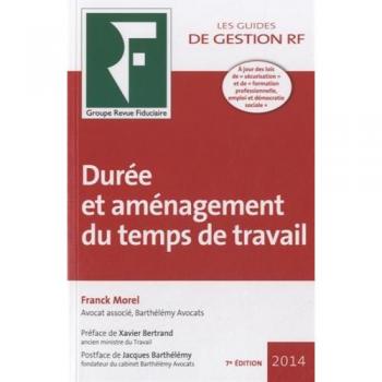 Durée et aménagement du temps de travail 2014