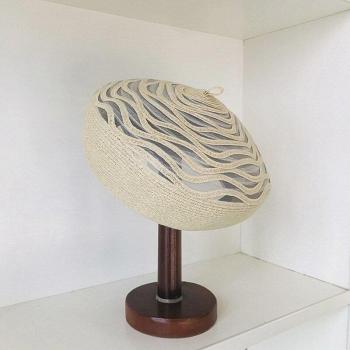 Ladies' Mesh Straw Boina
