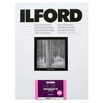 Ilford Multigrade V RC Deluxe Glossy Black & White Photo Paper, 16x20, 50 Sheets