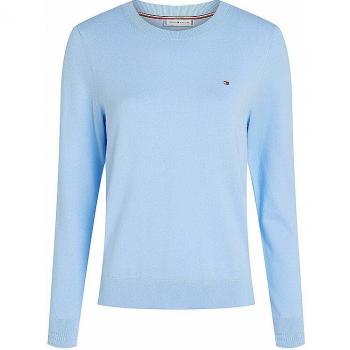 Damen Strickpullover Hellblau von Tommy Hilfiger, Größe M