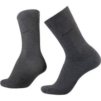 Bugatti Kurzsocken für Herren, 3er Pack in Grau