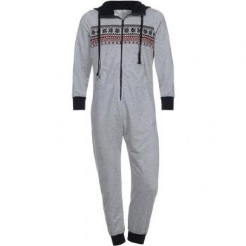 Vêtement d'Hiver Floral avec Capuche pour Hommes