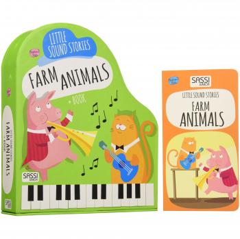 Farm animals. Little sound stories