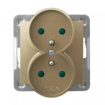 Presa elettrica Ospel GP-2YRZP/m/28