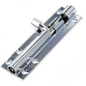 Chrome 1 Door Security Bolt