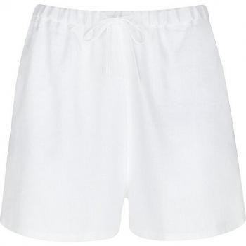 Pantalón de mujer corto de lino Tommy Hilfiger