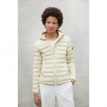 ECOALF Damen‑Jacke Atlantic – 100 % nachhaltiges Polyamid – XS (weiß)