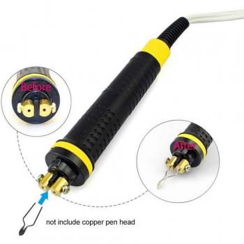 60W Pyrography Machine Kit with Soldering Iron