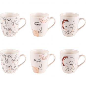 Coffret de 6 tasses Dakota 23 cl Design Élégant