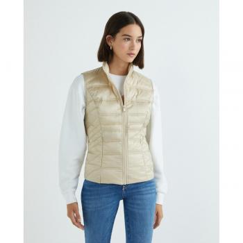 Chaleco Guess Ginger acolchado con cuello alto