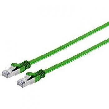 Cavo di Rete Shiverpeaks 1 m Cat 6a Piatto Verde