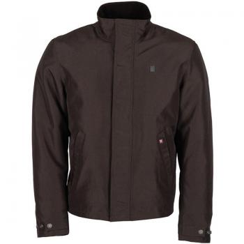 Marrone M Helstons Clip Giacca Tessile Moto Impermeabile