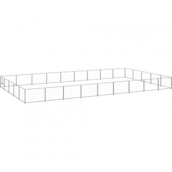 Cage Extérieure pour Chiens 45 m² en Acier