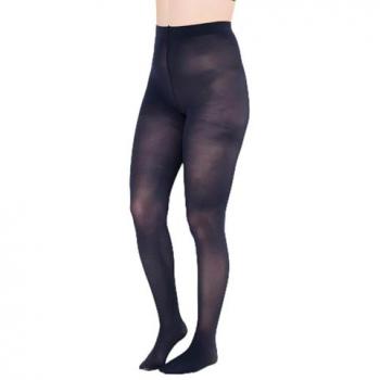 Ulla Popken Damen Strumpfhose, extraweite Passform, Mikrofaser