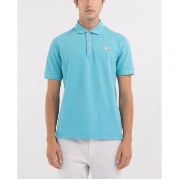 Maui Azure S Polo con Maniche Corti Replay