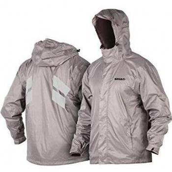 SHAD Veste de pluie, Argent, taille L