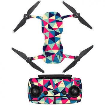 Colorful PVC Decal Skin for DJI Mavic Air Drone and Accessories A0077