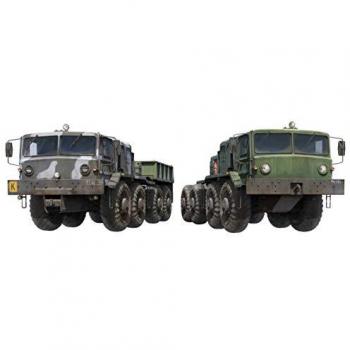 1:72 Russische Armee Tractor Set met Kzkt‑537L & Maz‑537