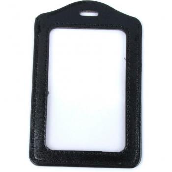 Stylish PU Leather ID Badge Wallet