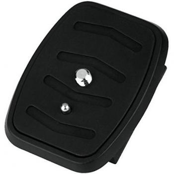 Hama Schnellkupplungsplatte Für Stative Star 55-63 1/4-Zoll-Gewinde Schwarz