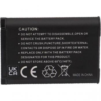 Kit batterie VHBW EXTENSILO 3x – 1100 mAh, 3,7 V pour Sony Cybershot reflex numérique